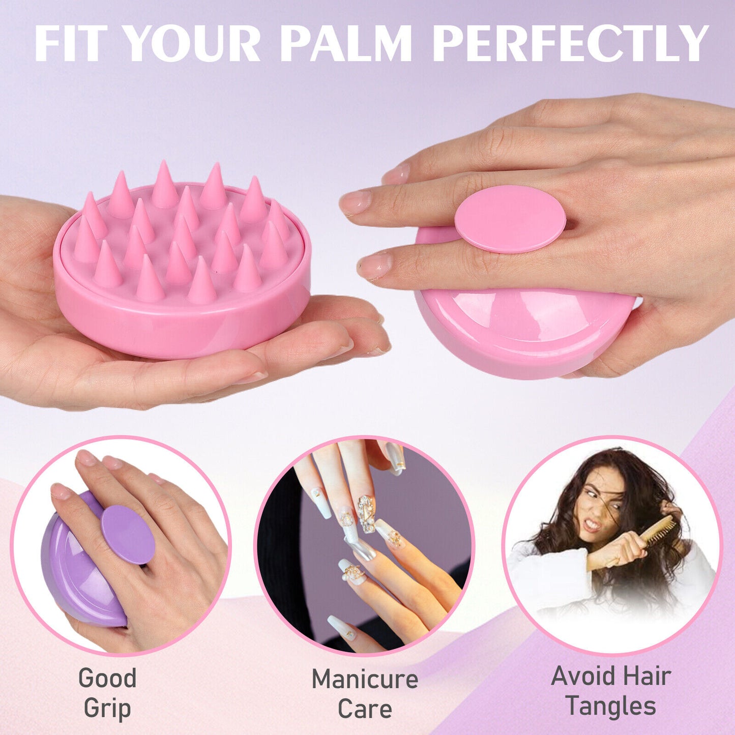Silicone Scalp Massager