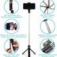 30" Remote Selfie Stick Tripod and Phone Desk Holder - Compatible with iPhone and Samsung