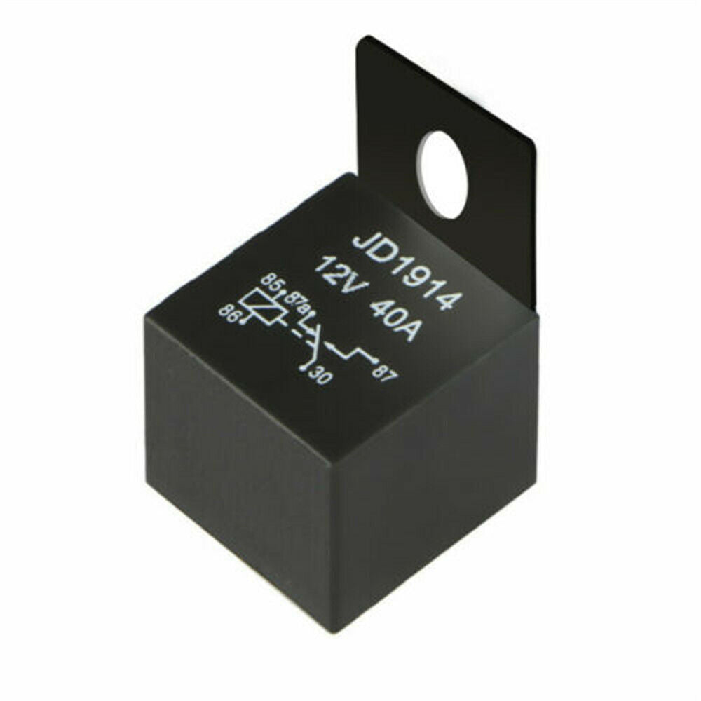 Ensure Reliable Automotive Electrical Systems with the 5 Pack 12V 30/40 Amp 5-Pin SPDT Automotive Relay Set - Complete with Wires and Harness Socket