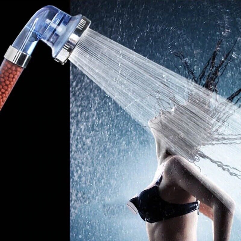 High-Pressure Shower Head for Powerful Bathroom Energy and Water Savings with Built-in Filter
