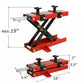 1100 Lb Motorcycle Lift Scissor Jack Stand - Crank Operated ATV and Dirt Bike Lift