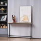 Modern Entryway Console Table – Oak Finish Accent Desk for Hallway, Sofa, or Living Room