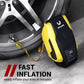 Portable Auto Tire Inflator Pump – 12V Air Compressor with Pressure Gauge, 120 PSI