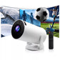 4K Mini Projector – 10000 Lumen LED, 1080P Support, WiFi & Bluetooth, Portable Home Theater