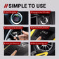 Portable Auto Tire Inflator Pump – 12V Air Compressor with Pressure Gauge, 120 PSI