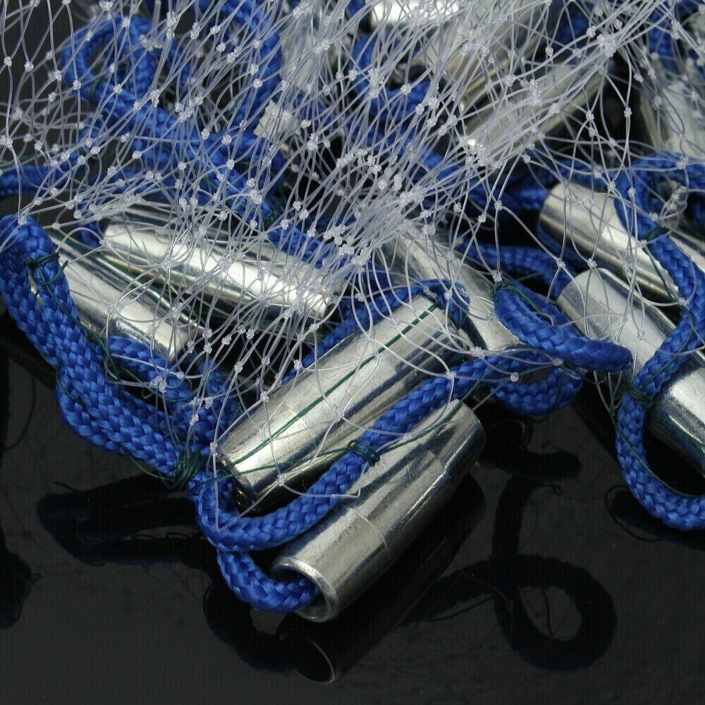 Fishing Cast Net - Easy Throw Hand Cast - Strong Nylon Mesh