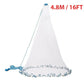 Fishing Cast Net - Easy Throw Hand Cast - Strong Nylon Mesh