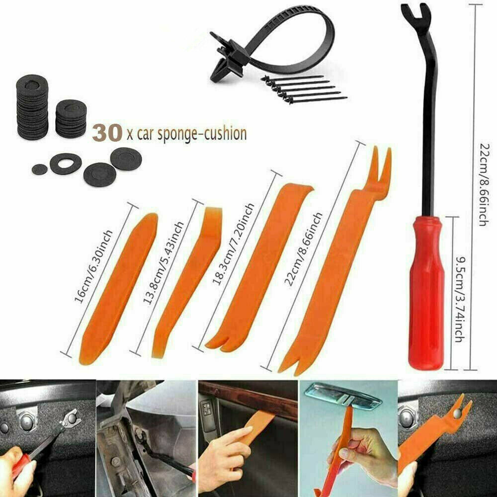 750 Piece Nylon Auto Fasteners Kit - Essential for Any Car Owner