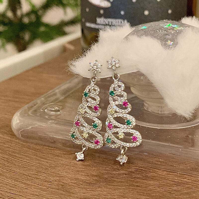 Christmas Tree Earrings