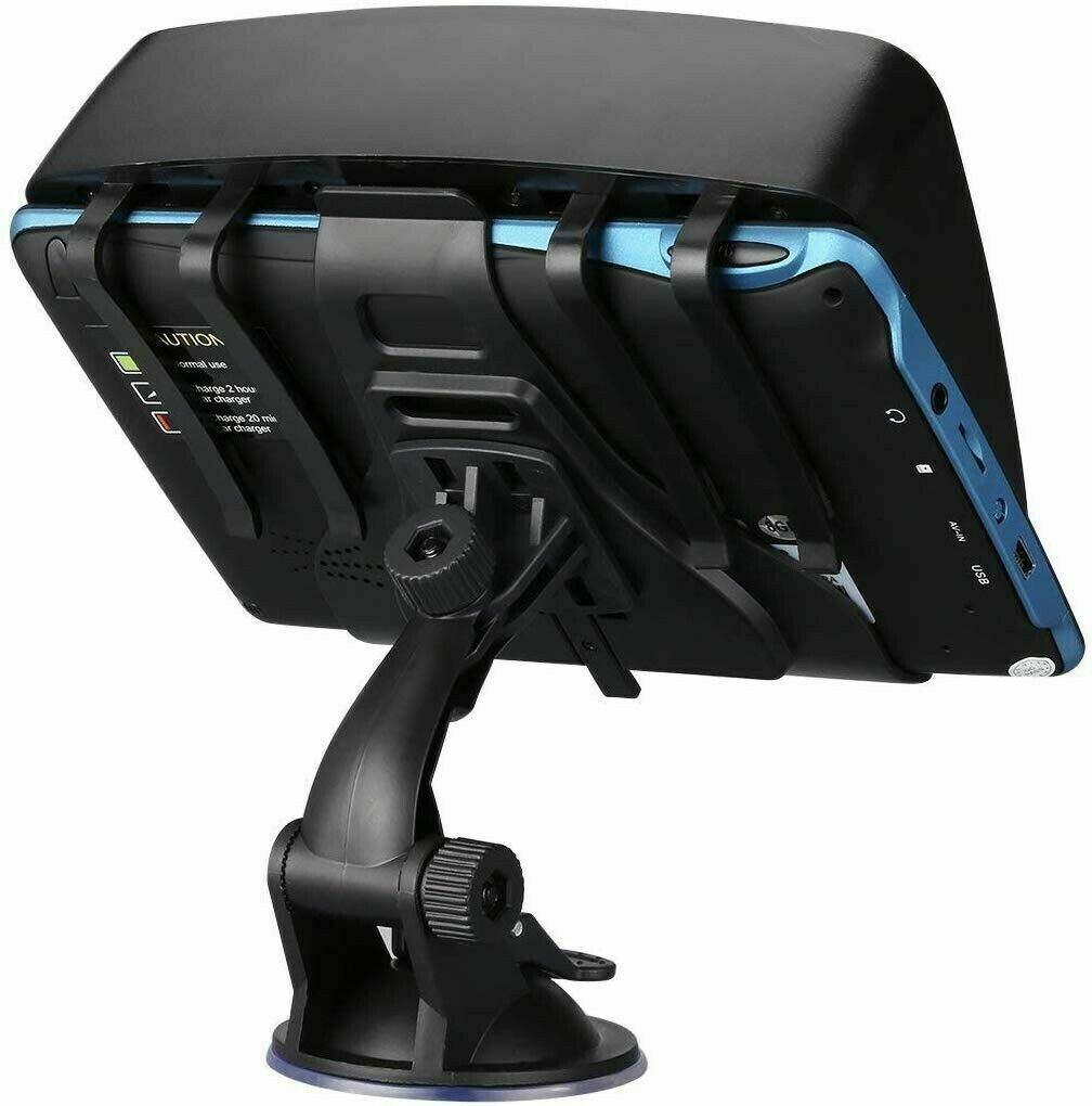 7-inch Portable Truck GPS Navigation with Free USA and Canada Maps - 8GB Storage and 256MB RAM