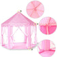 Princess Indoor Play Tent for Kids with Star Lights