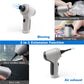 Electric Cordless Car Vacuum Cleaner: Handheld Air Blower Duster for Dry and Wet Messes, Portable