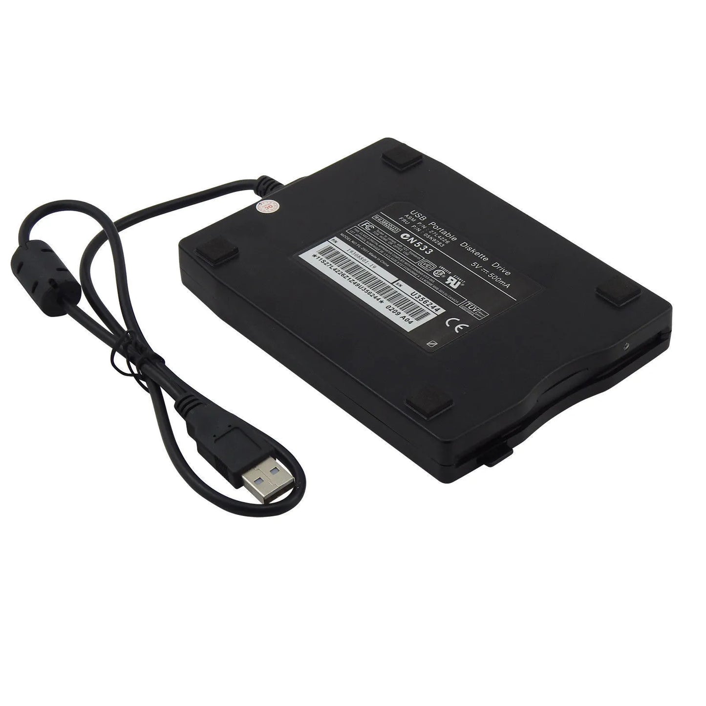 USB 2.0 External Floppy Disk Drive 3.5" 1.44MB For Laptop Windows PC Mac