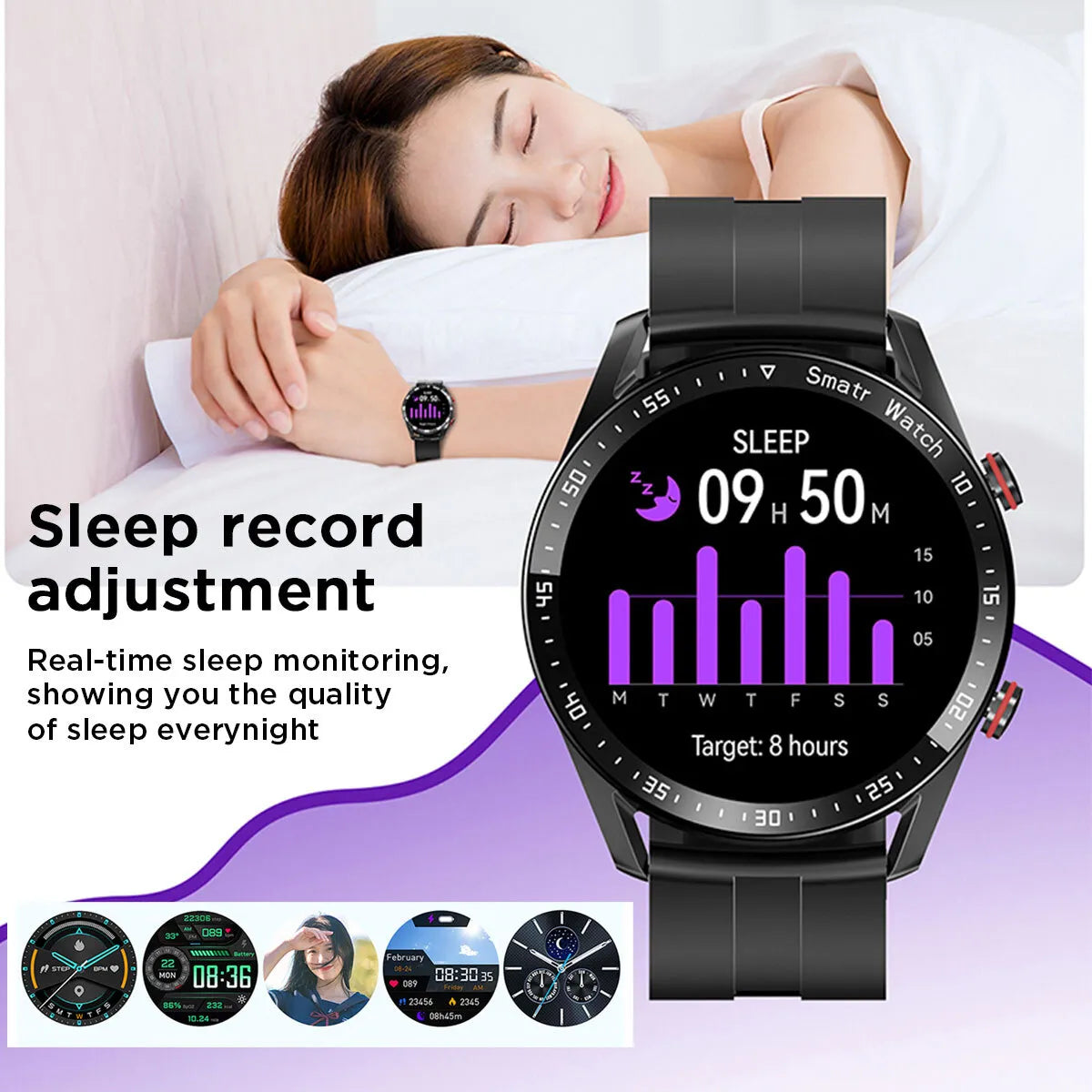 Smart Watch For Men/Women Waterproof Smartwatch Bluetooth iPhone Samsung