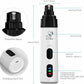 Pet Dog Cat Toe Nail Grinder: Electric File Clippers Grooming Trimmer Tools Included