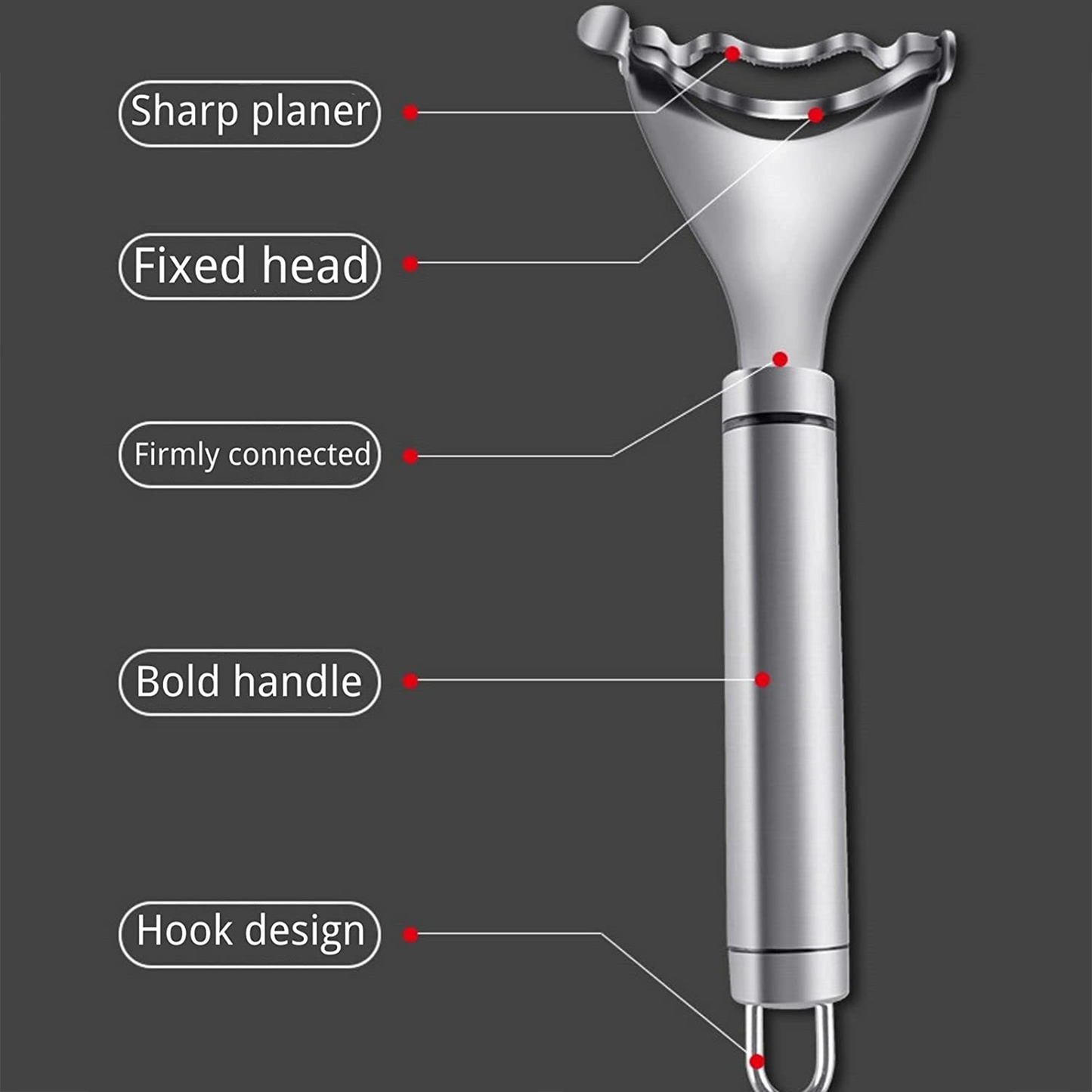 Stainless Steel Corn Peeler Cutter - Kitchen Tool
