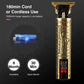 Professional Men's Beard & Hair Trimmer Kit: Cordless T-Blade Shaver & Barber