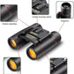 Compact Folding Binoculars 30x60 Zoom - Outdoor Travel, Hunting, and Day/Night Viewing