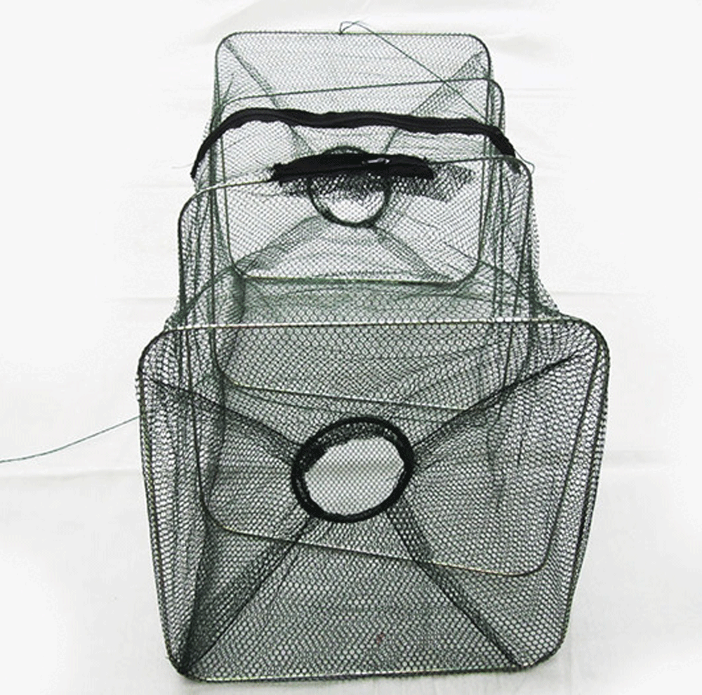Fishing Cast Net Bait Easy Throw Hand Cast Strong Nylon Mesh