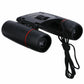 Compact Folding Binoculars 30x60 Zoom - Outdoor Travel, Hunting, and Day/Night Viewing