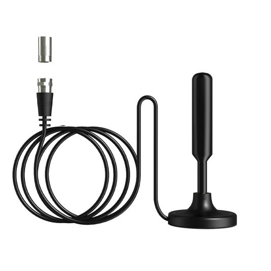 Upgraded Digital TV Antenna: 300-Mile Range, 1080P & 4K HDTV Indoor Reception