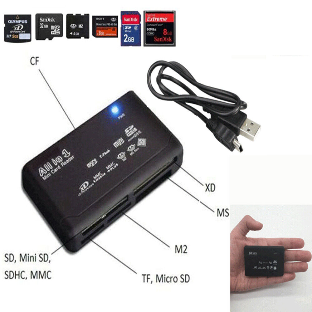USB Memory Card Reader Mini 26-IN-1  2.0 High Speed