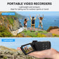 4K Video Camcorder – 48MP Digital Camera with 3” IPS Flip Screen, 16X Zoom, Wi-Fi App Control, External Mic, HDMI/USB, Dual Batteries – Vlogging Camera