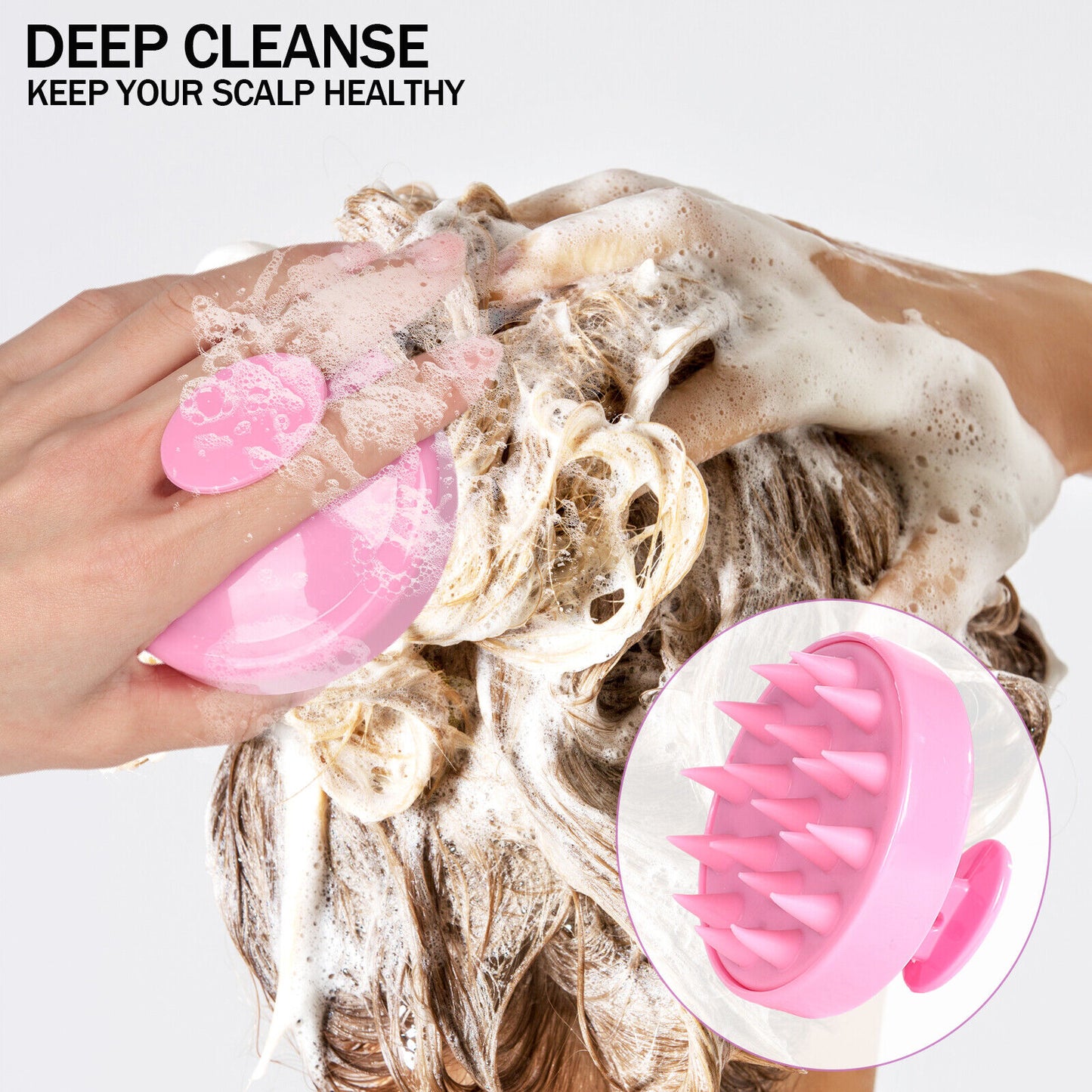 Silicone Scalp Massager