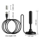 Upgraded Digital TV Antenna: 300-Mile Range, 1080P & 4K HDTV Indoor Reception