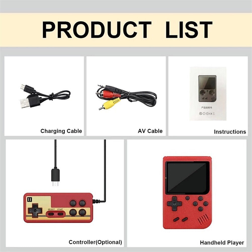 Retro Video Game Console built in 400 Games Kids