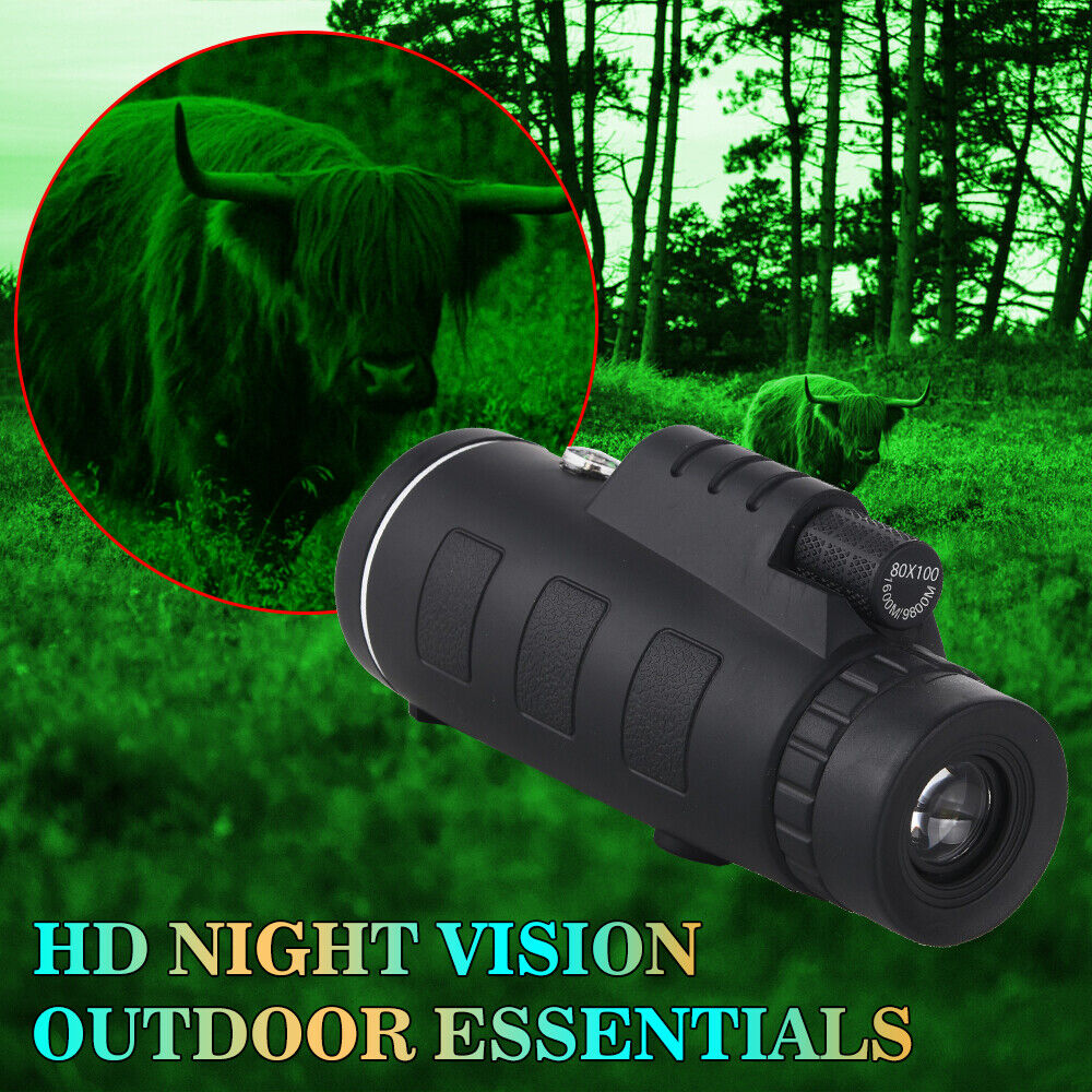Smartphone Telescope Lens Monocular Optical HD+ Tripod + Clip