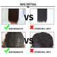 Front Wig Women's Brazilian Human Long Curly Lace Wavy Hair Wigs US