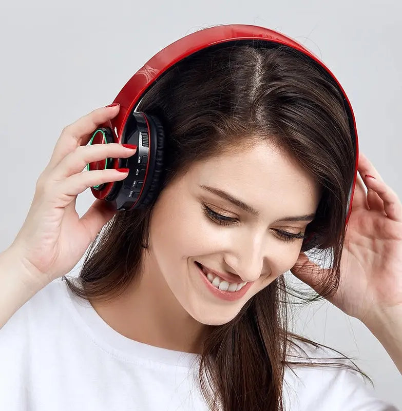 Super Bass Wireless Bluetooth Headphones Foldable Stereo Earphones Headsets