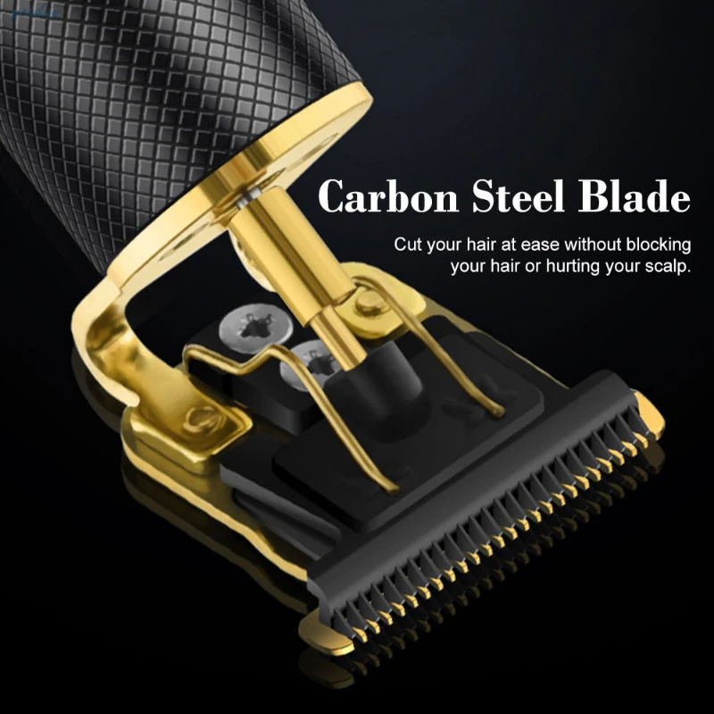 Professional Cordless Hair Trimmer & Beard Clipper - Barber-Grade Shaving Machine