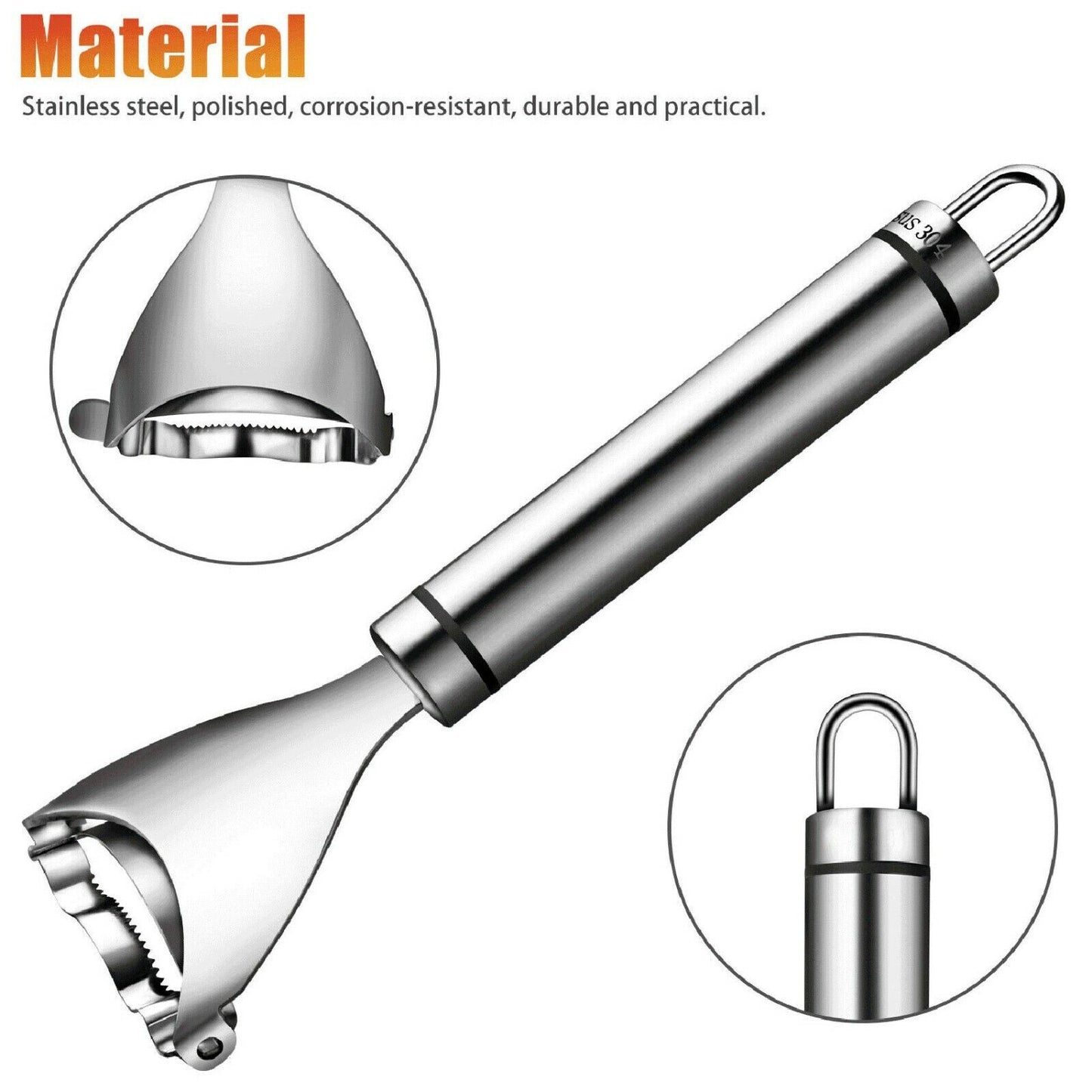 Stainless Steel Corn Peeler Cutter - Kitchen Tool