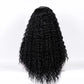 Front Wig Women's Brazilian Human Long Curly Lace Wavy Hair Wigs US