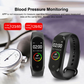 Smartwatch Fit Band Watch  with Heart Rate B. Pressure Fitness Tracker