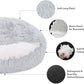 Soft Hooded Plush Pet Bed for Cats and Dogs