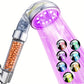 High-Pressure Shower Head for Powerful Bathroom Energy and Water Savings with Built-in Filter