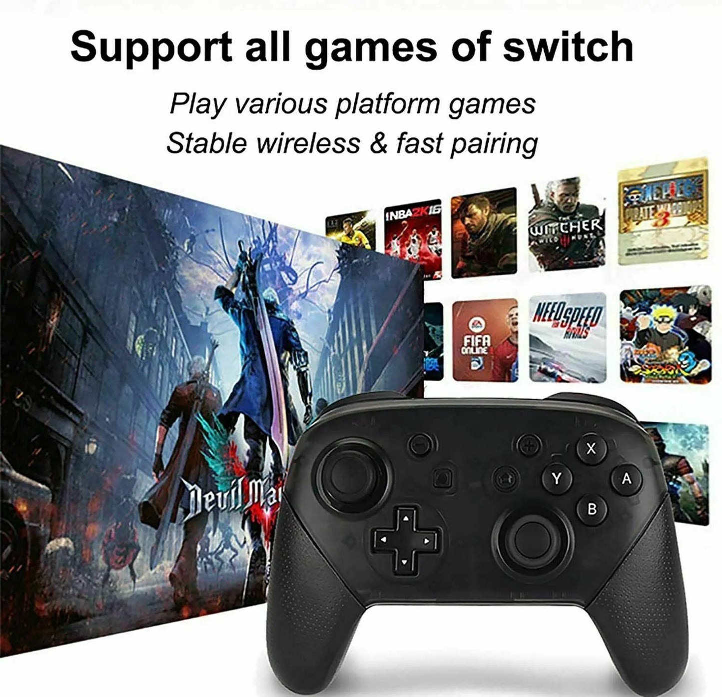 Pro Wireless Game Controller  Nintendo Switch/ Lite