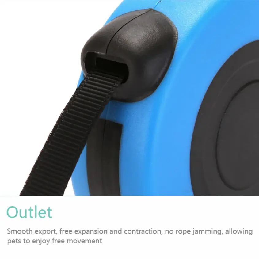 Retractable Dog Leash Pet Collar Automatic Walking Lead Free