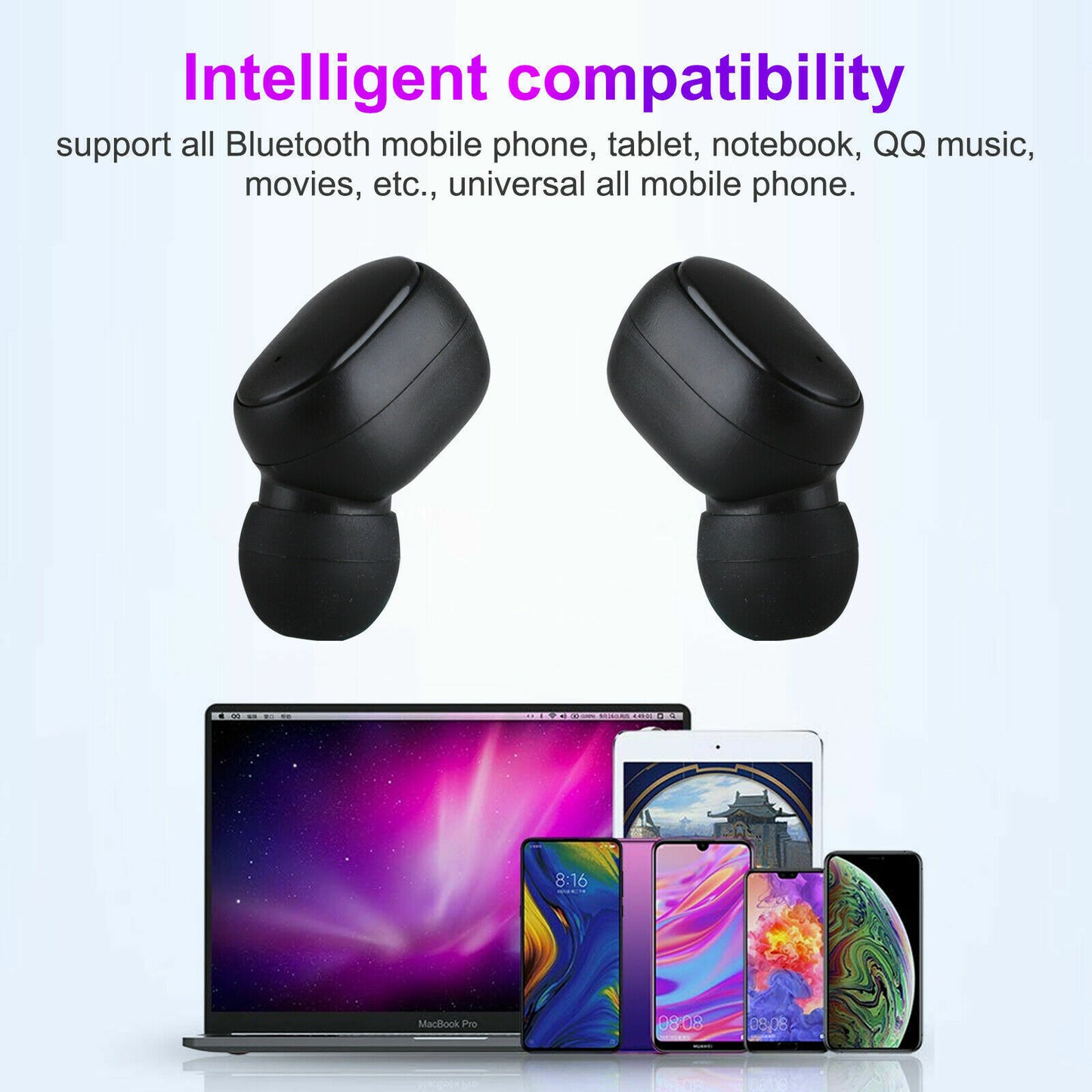 Bluetooth 5.0 Wireless Mini Earbuds