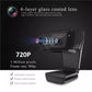 HD 720P USB Webcam with Microphone – Plug & Play Web Camera for Video Calls, Streaming, and Gaming