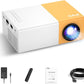 Mini Portable Projector 1080P LED Pico Video Projector for Home Theater Movie