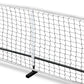 Portable 22FT Durable Outdoor Pickleball and Tennis Net with Steel Poles, Stand, and Carry Bag