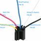 Ensure Reliable Automotive Electrical Systems with the 5 Pack 12V 30/40 Amp 5-Pin SPDT Automotive Relay Set - Complete with Wires and Harness Socket