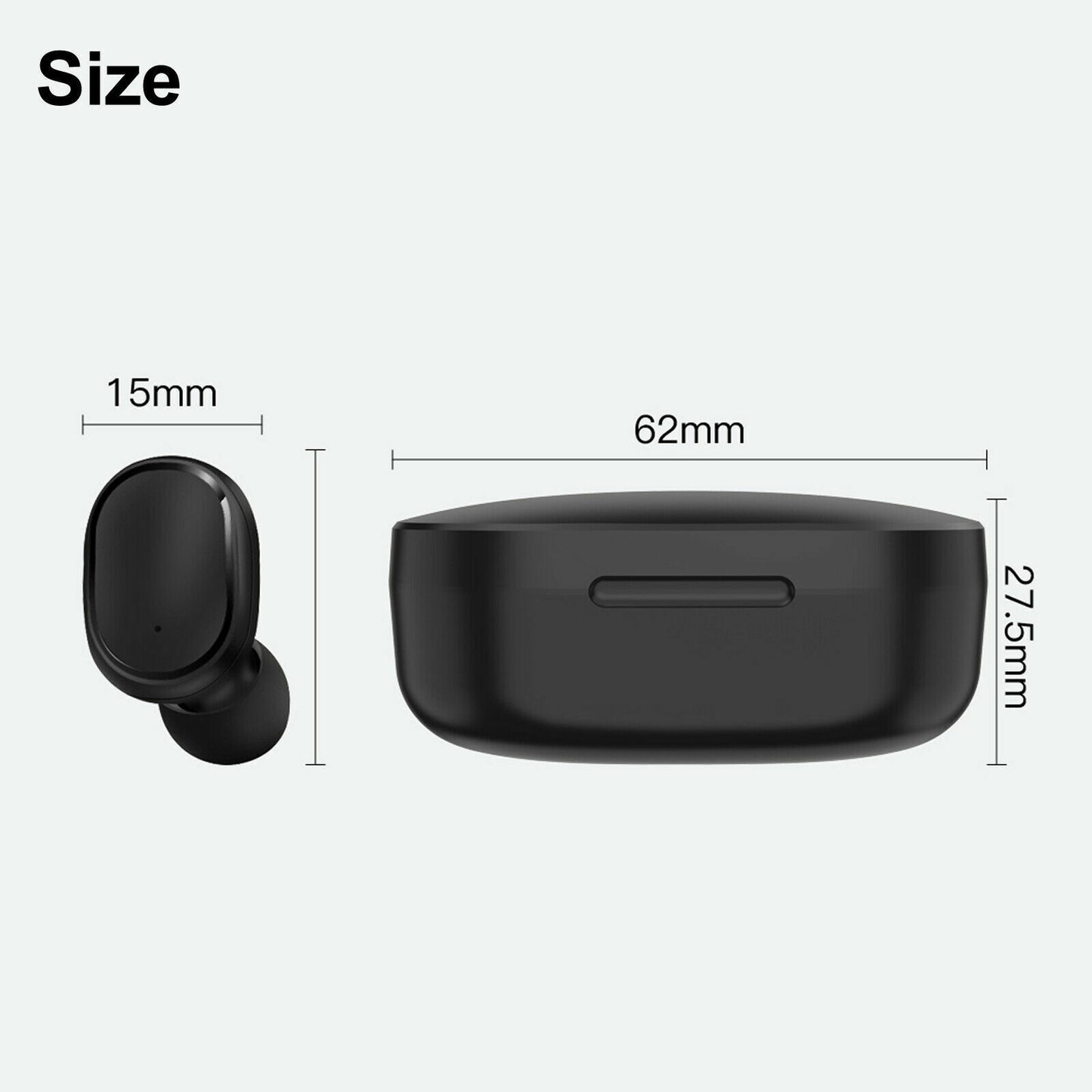 Bluetooth 5.0 Wireless Mini Earbuds