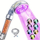 High-Pressure Shower Head for Powerful Bathroom Energy and Water Savings with Built-in Filter