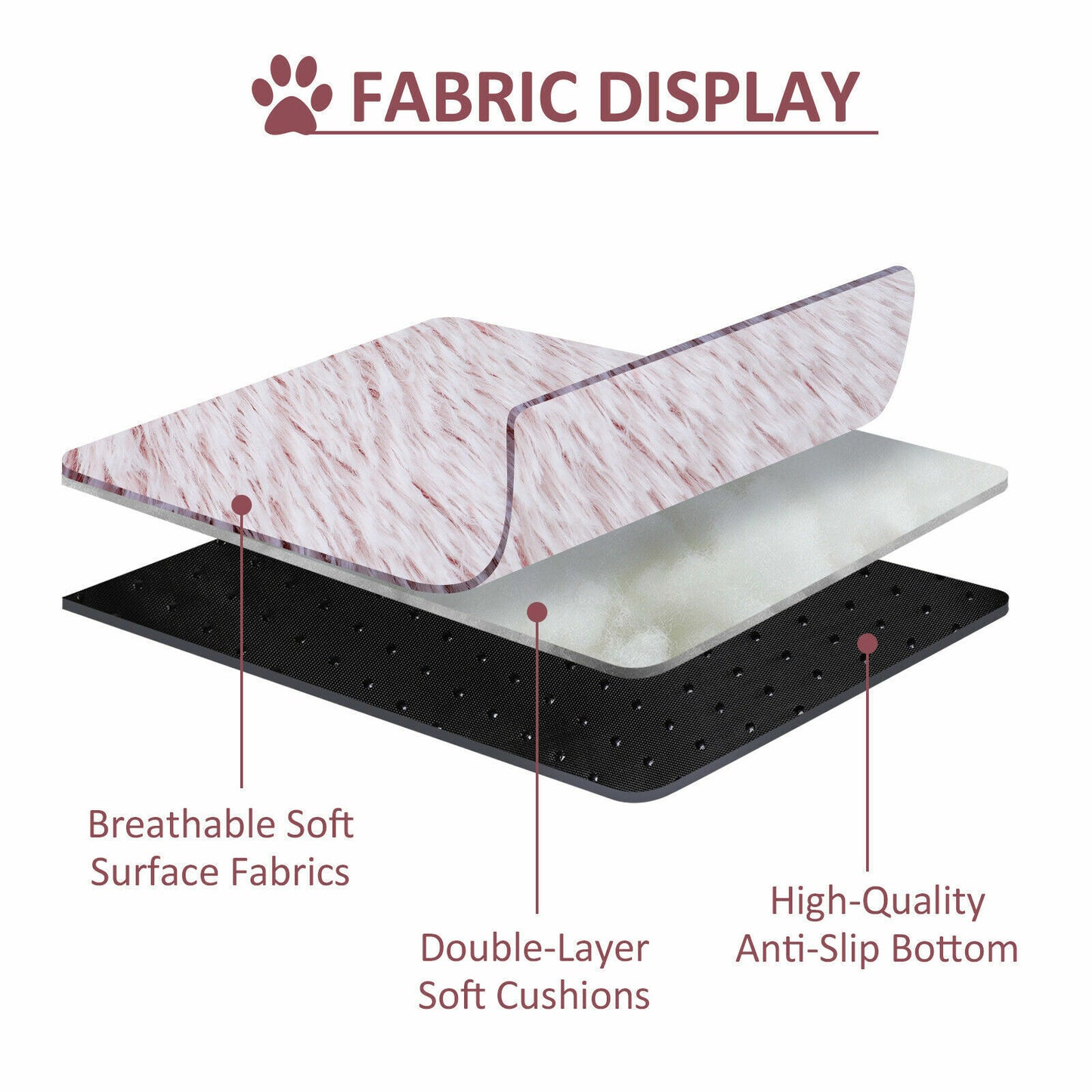 Soft Hooded Plush Pet Bed for Cats and Dogs