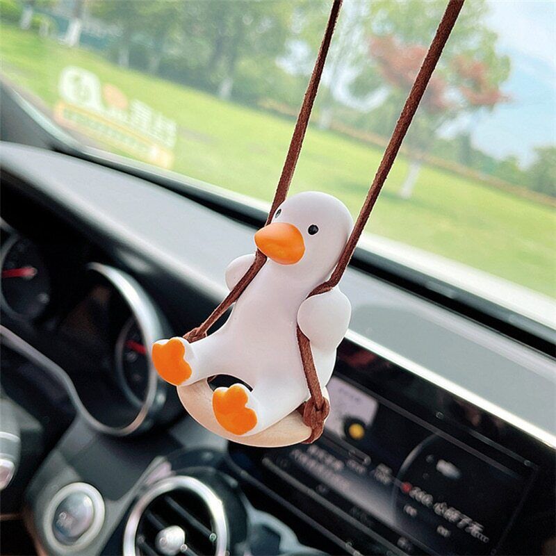 Swinging Duck Car Ornament